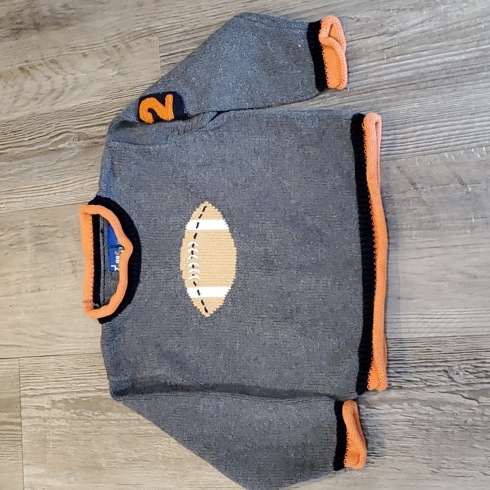 Football Sweater Size 4T By Go Team Go